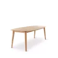 Table de repas Bodo Teck Naturel 220x100 cm