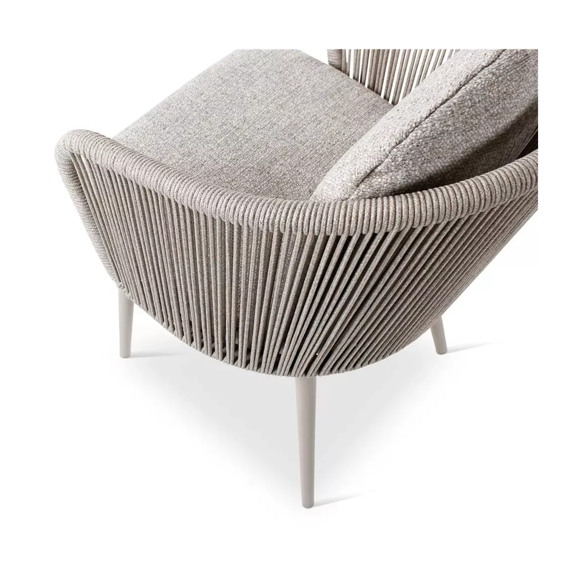 Fauteuil de repas Mikos Sable