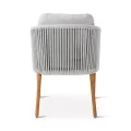 Fauteuil de repas Teck et Cordage Romero