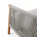Fauteuil de repas Teck et Cordage Romero