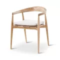 Fauteuil de Repas Emma Teck Naturel