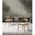 Fauteuil de Repas Emma Teck Naturel
