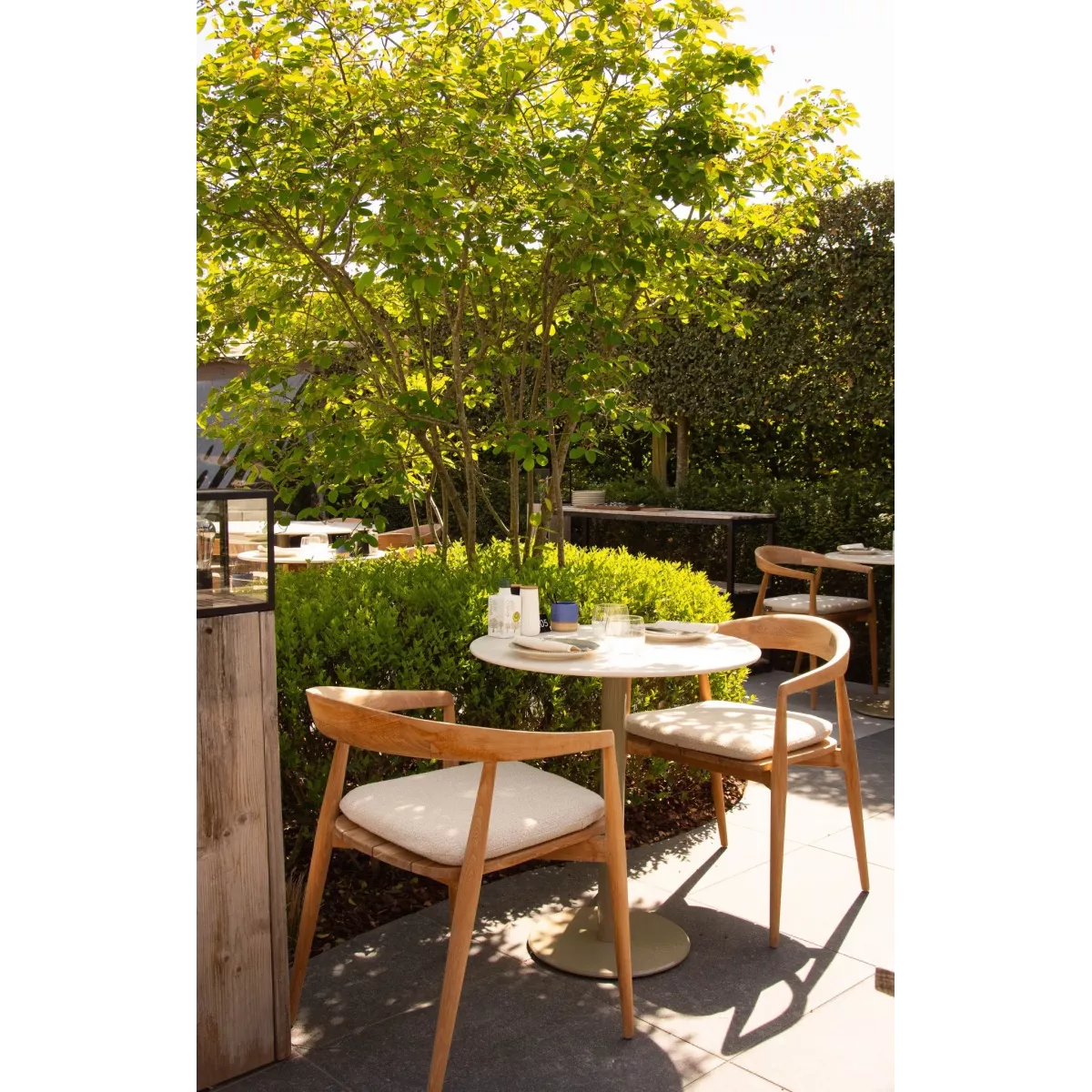 Fauteuil de Repas Emma Teck Naturel