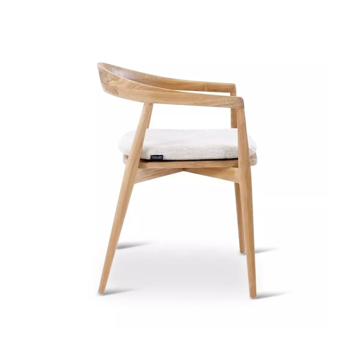 Fauteuil de Repas Emma Teck Naturel
