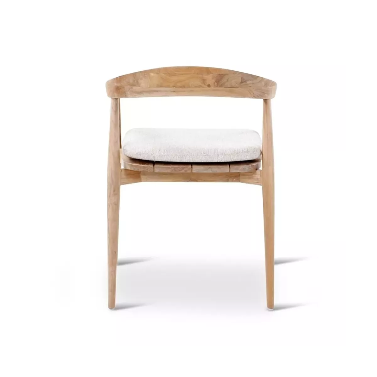 Fauteuil de Repas Emma Teck Naturel