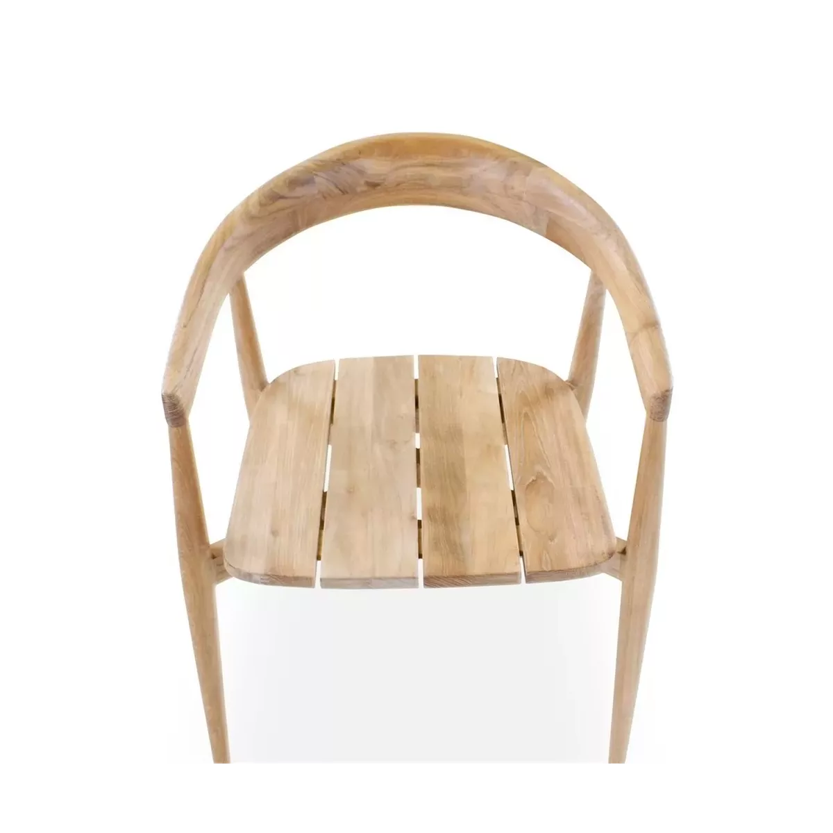 Fauteuil de Repas Emma Teck Naturel