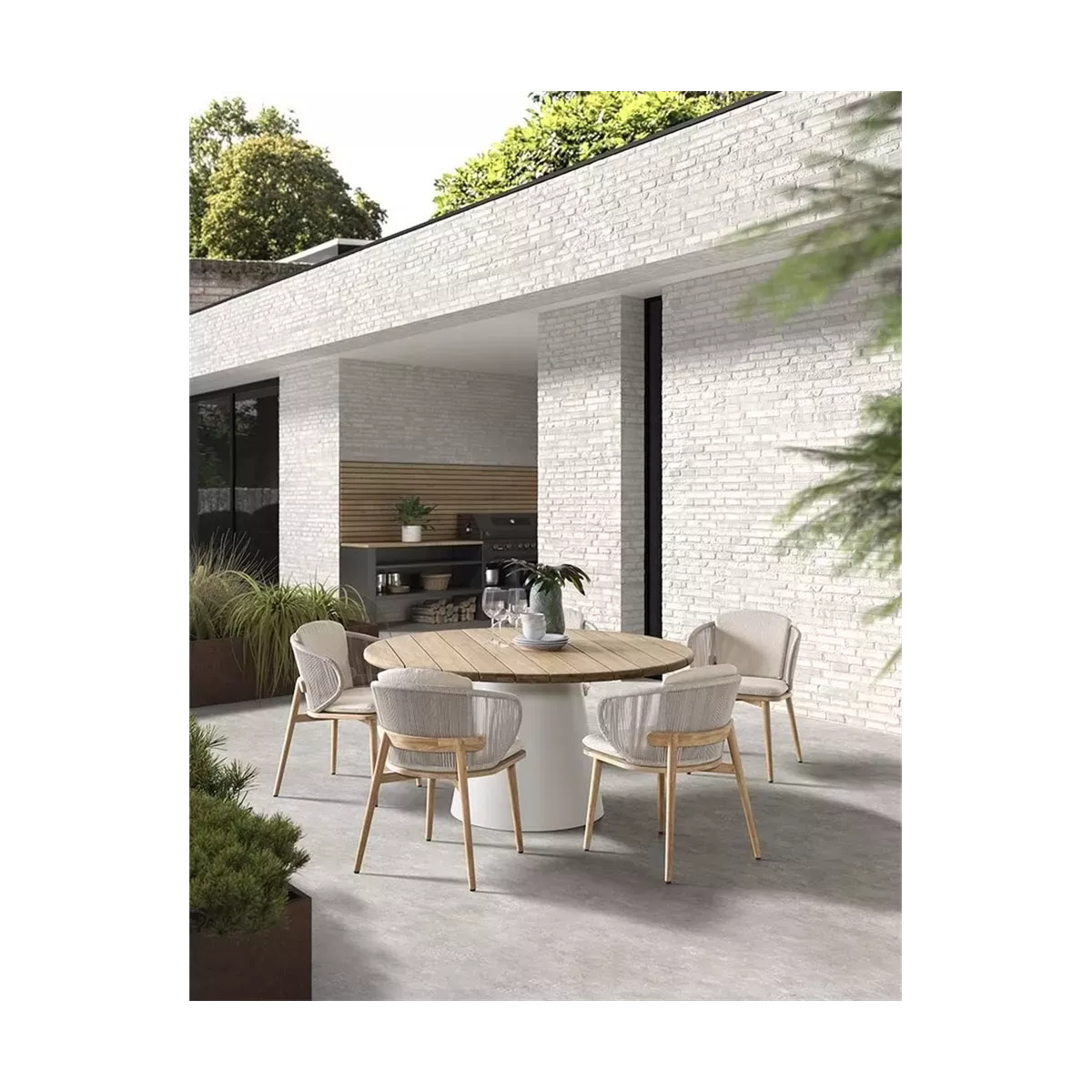 Fauteuil de repas Cordage Gabor