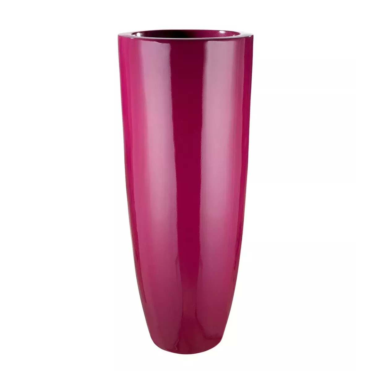 Vase Résine Konus Violet H.90