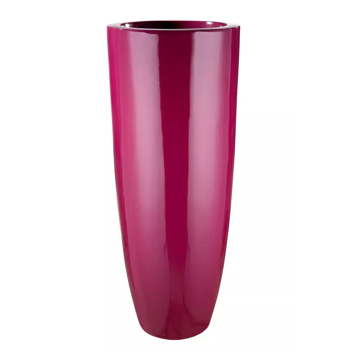 Vase Résine Konus Violet H.90