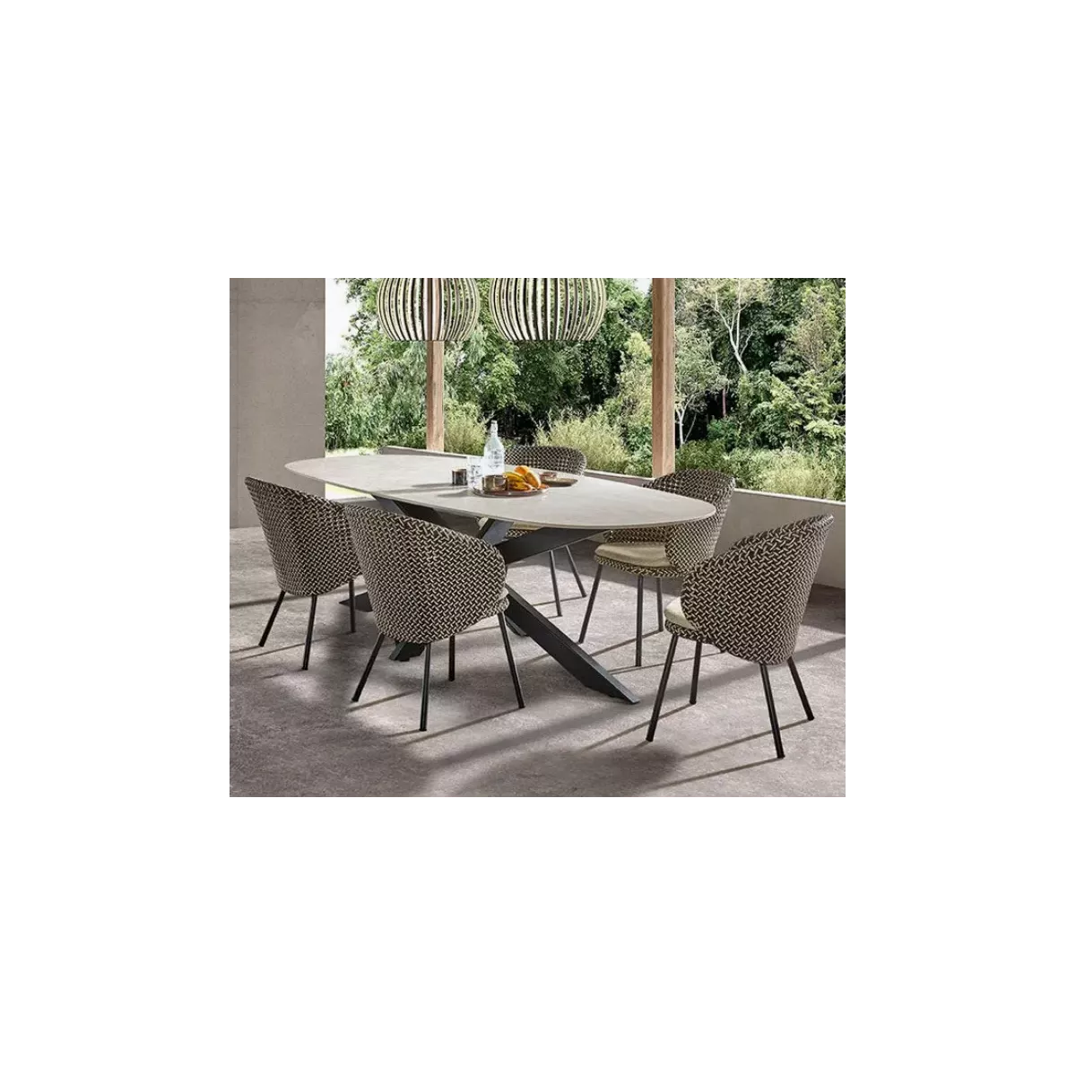 chaise Résine Modesto