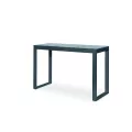 Ensemble Mange Debout  + 4 Tabourets de Bar Porto Anthracite