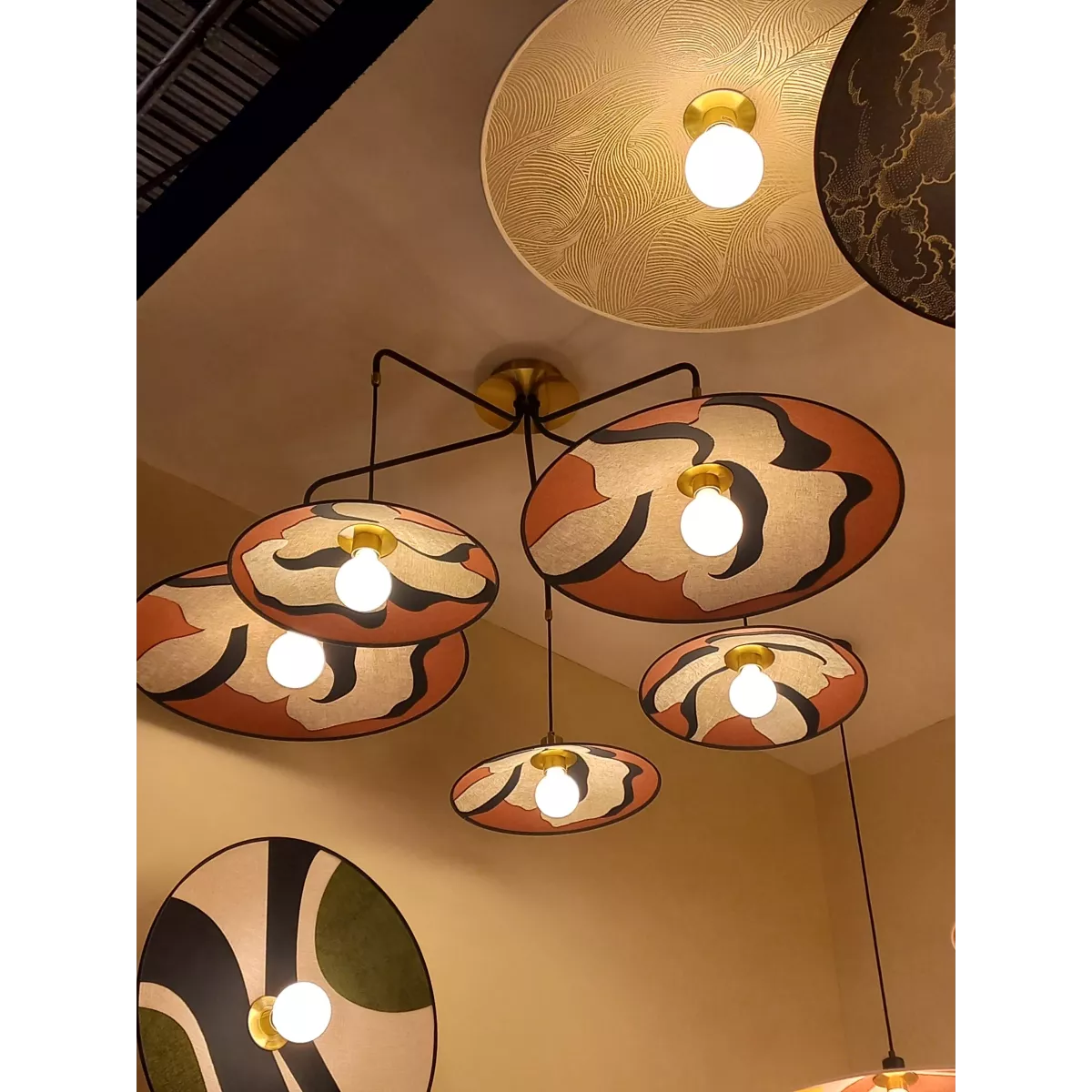 Suspension Gatsby Beige 60cm