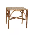 Table Basse Fernando Rotin Naturel 50x50