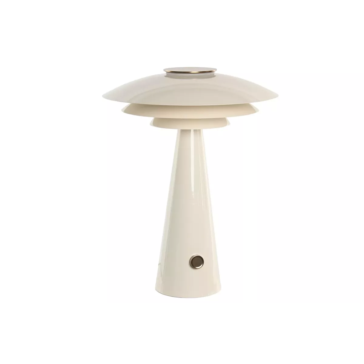 Lampe Métal Retro Blanc H.50cm