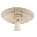 Lampe Métal Retro Blanc H.50cm