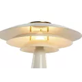 Lampe Métal Retro Blanc H.50cm