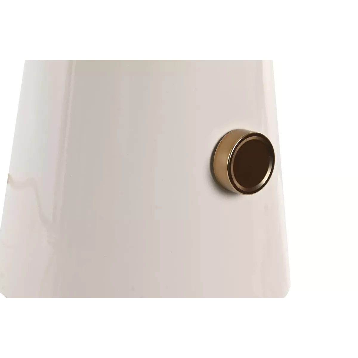 Lampe Métal Retro Blanc H.50cm