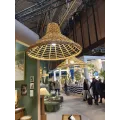 Suspension Rotin Sarde 56x56