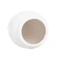 Jarre Ciment Blanc H.61cm