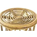 Pouf Lugo en Rotin