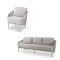 Salon Ariba : Canapé 3P  + 2 Fauteuils