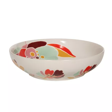 coupe/saladier en céramique de 28 cm de diamètre artisanal coloré Alexia