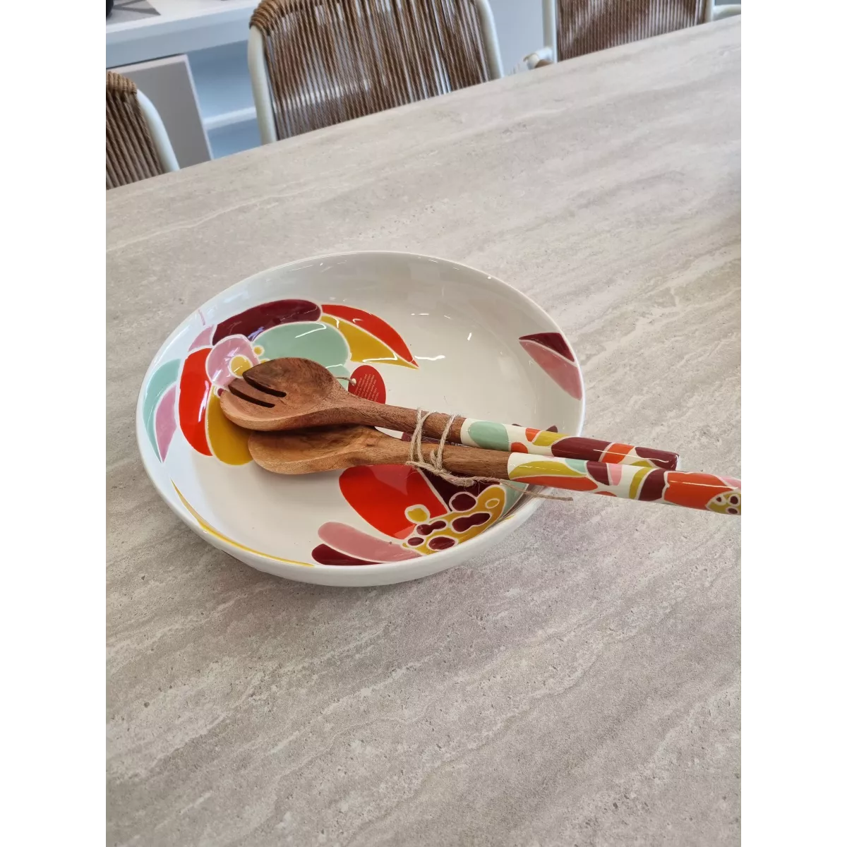 Saladier Alexia avec 2 Couverts