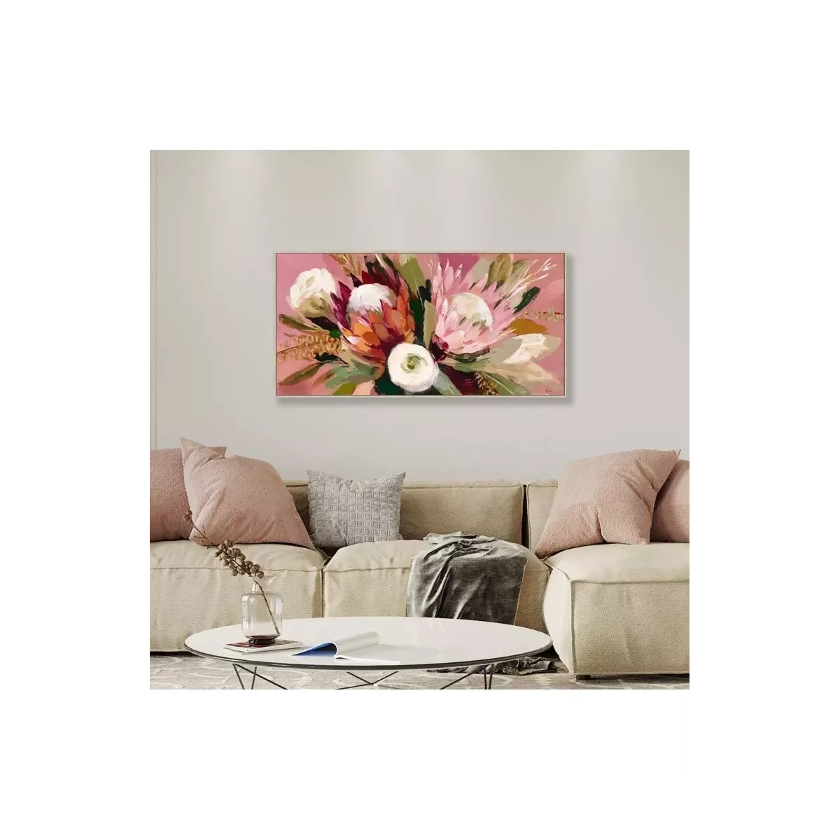 Tableau Bouquet 120x60