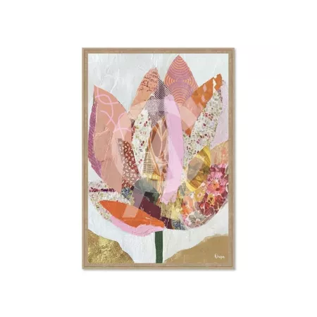 tableau rectangulaire Fleur Tuli 40x60