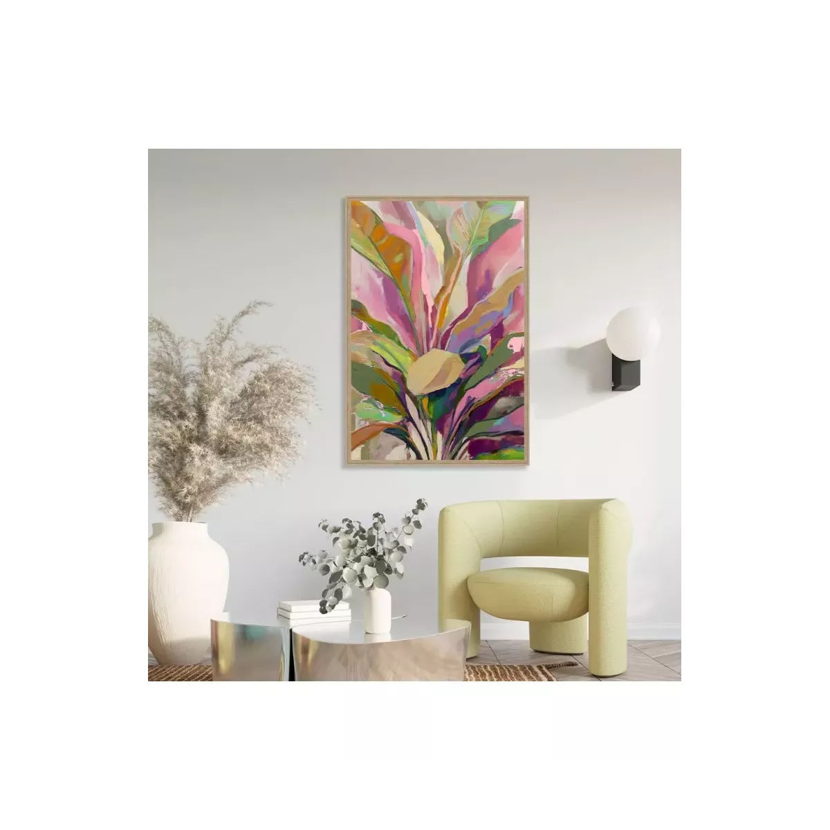 copie de Tableau Fleur Tuli 40x60