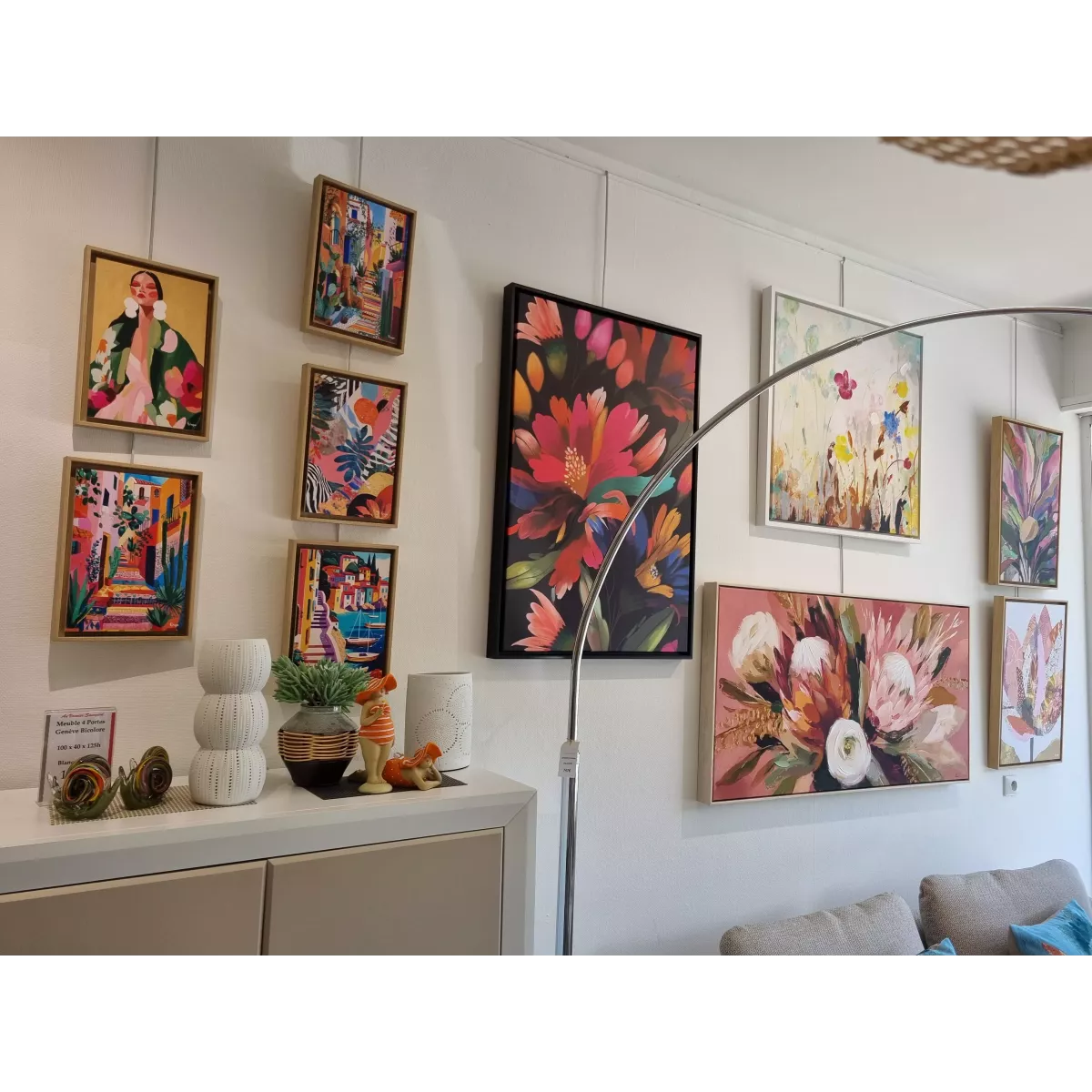 Tableau Bouquet 120x60