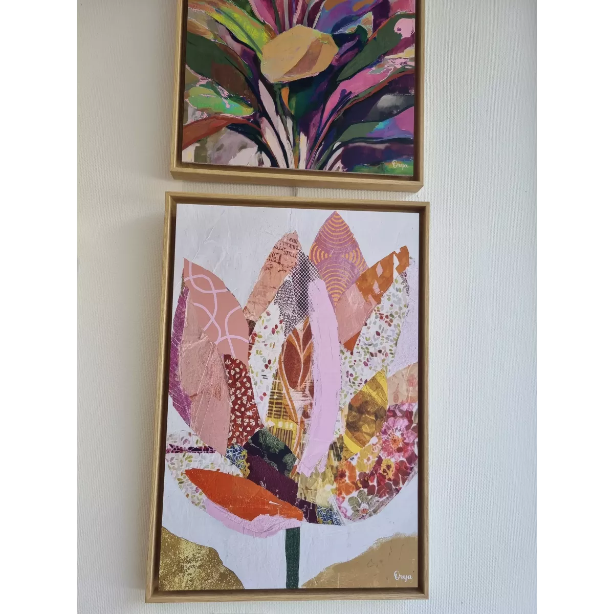 copie de Tableau Fleur Tuli 40x60