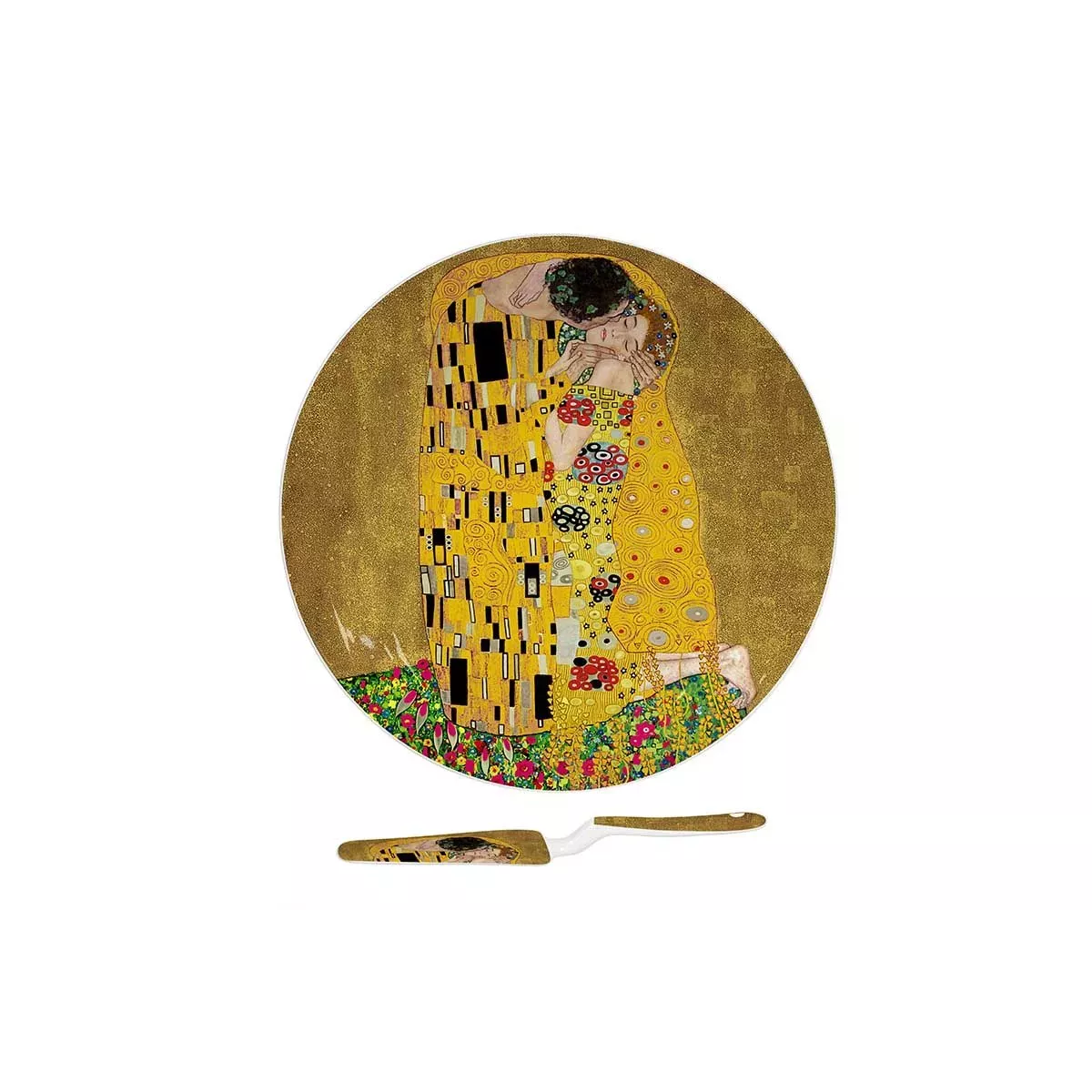 Plat à Tarte Klimt Le Baiser