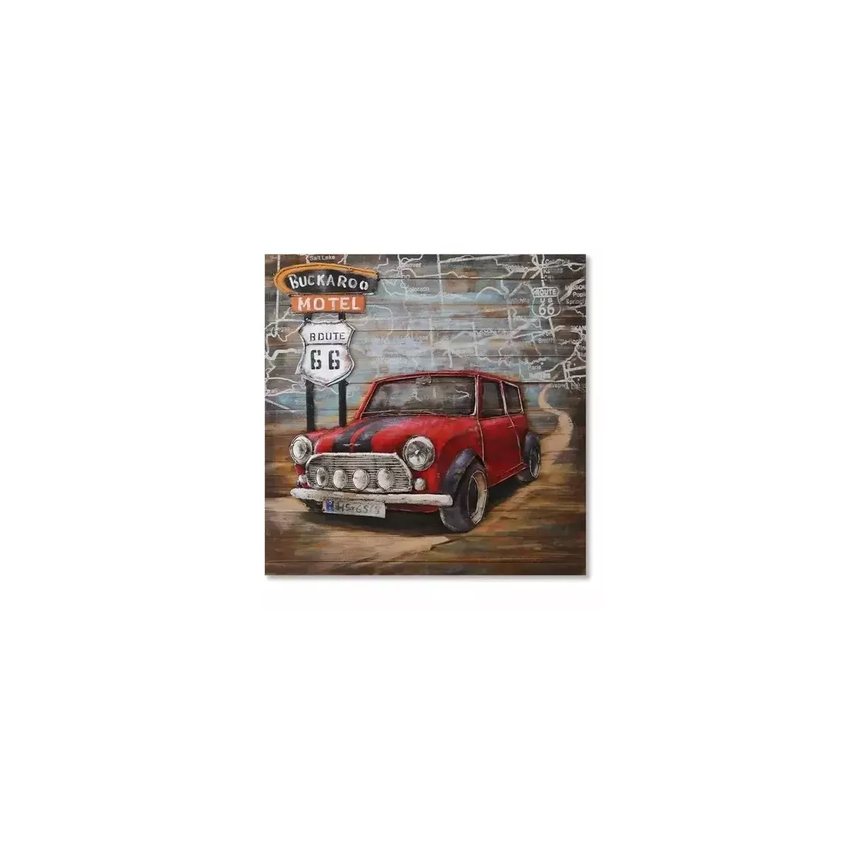 Tableau Métal Mini 80x80