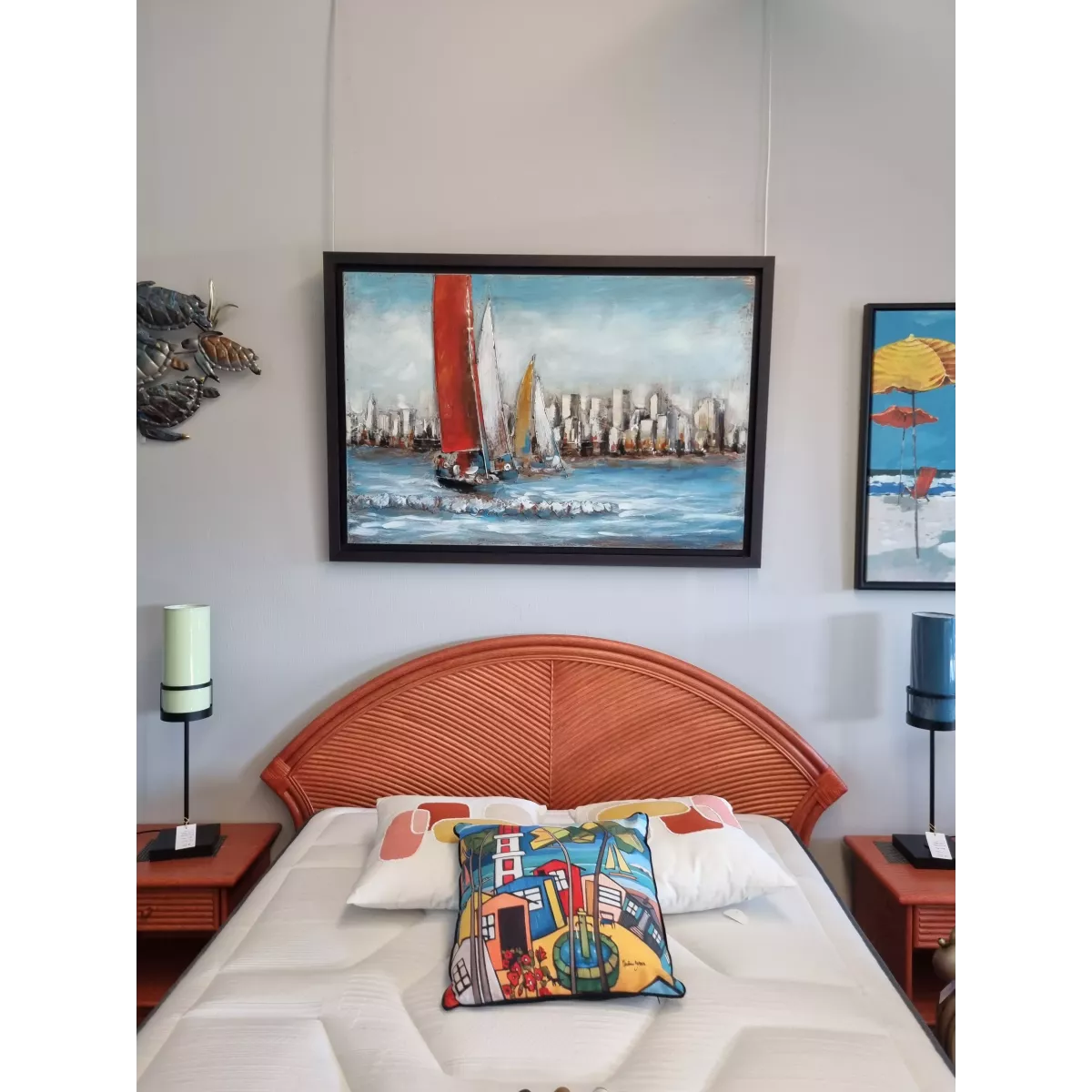 Tableau Métal Regate 120x80