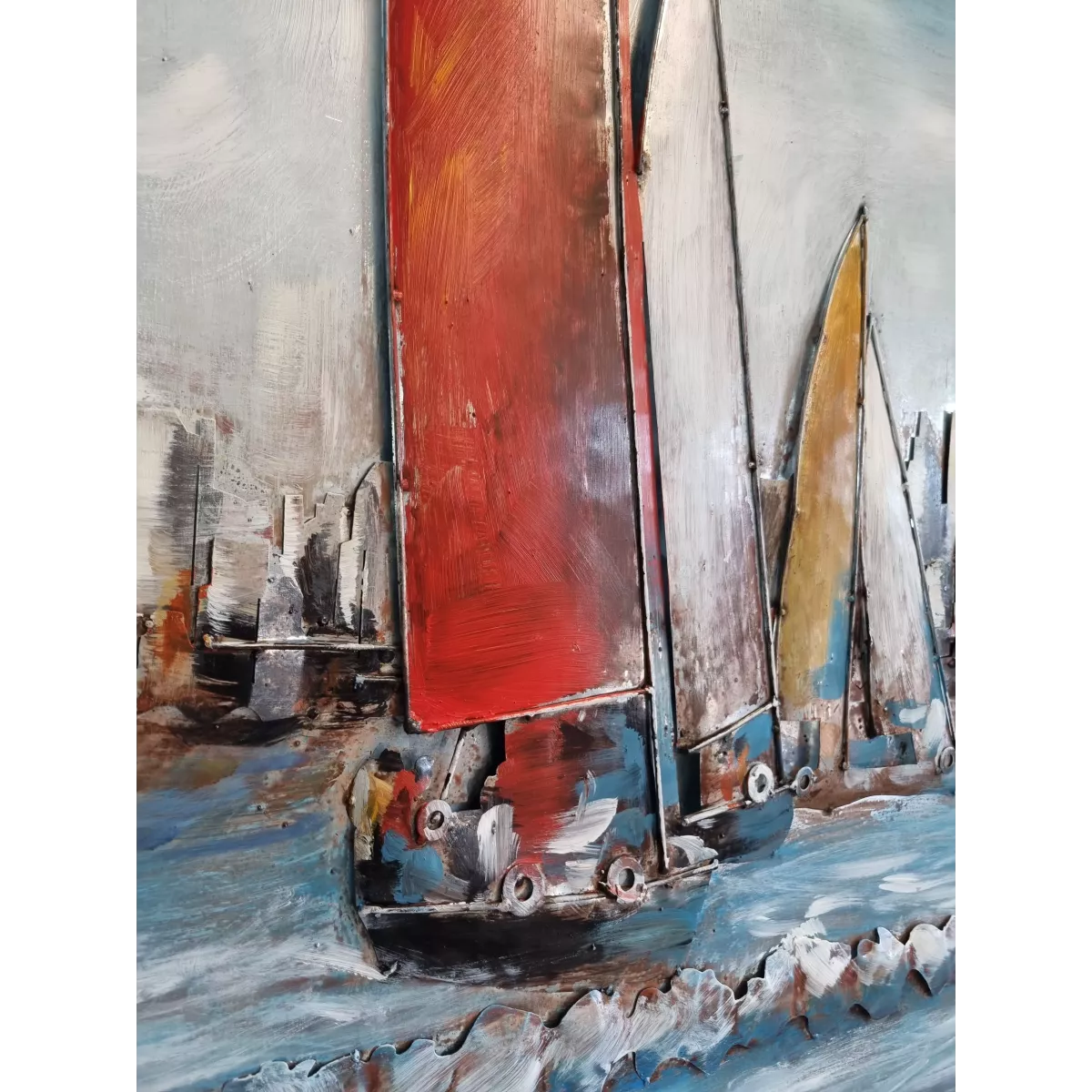 Tableau Métal Regate 120x80