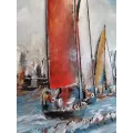 Tableau Métal Regate 120x80