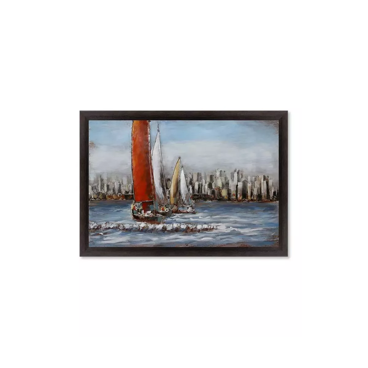 Tableau Métal Regate 120x80
