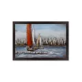 Tableau Métal Regate 120x80