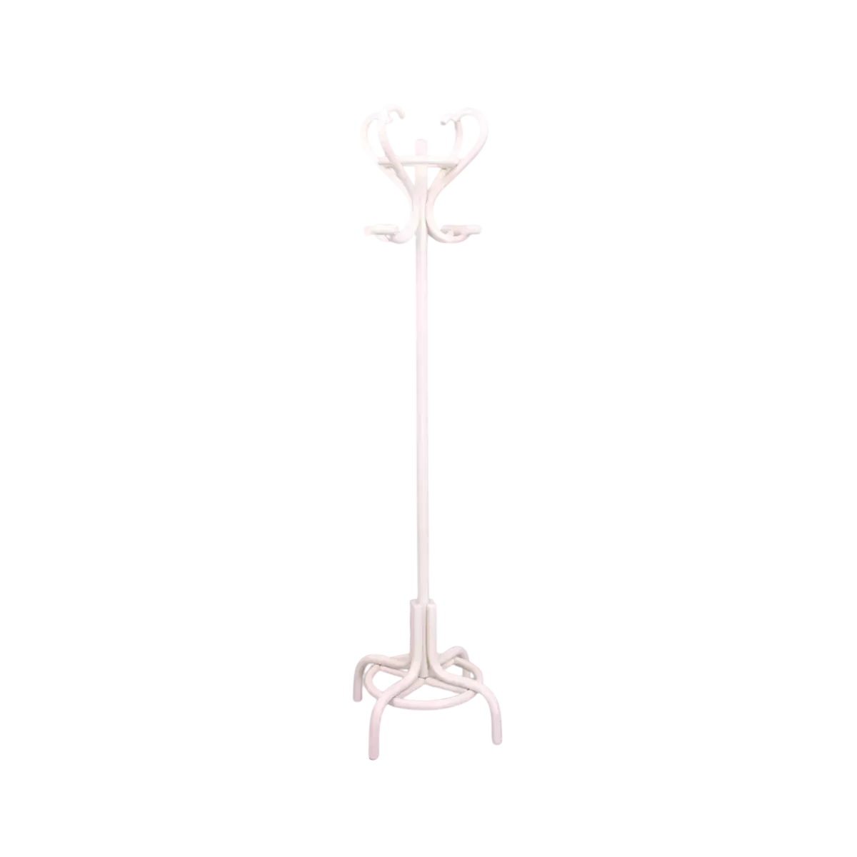Porte  Manteaux Rotin Coloris Blanc