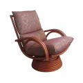 Fauteuil Pivotant  Leeds Rojo
