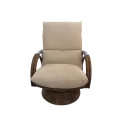 Fauteuil Pivotant Leeds Tabacco