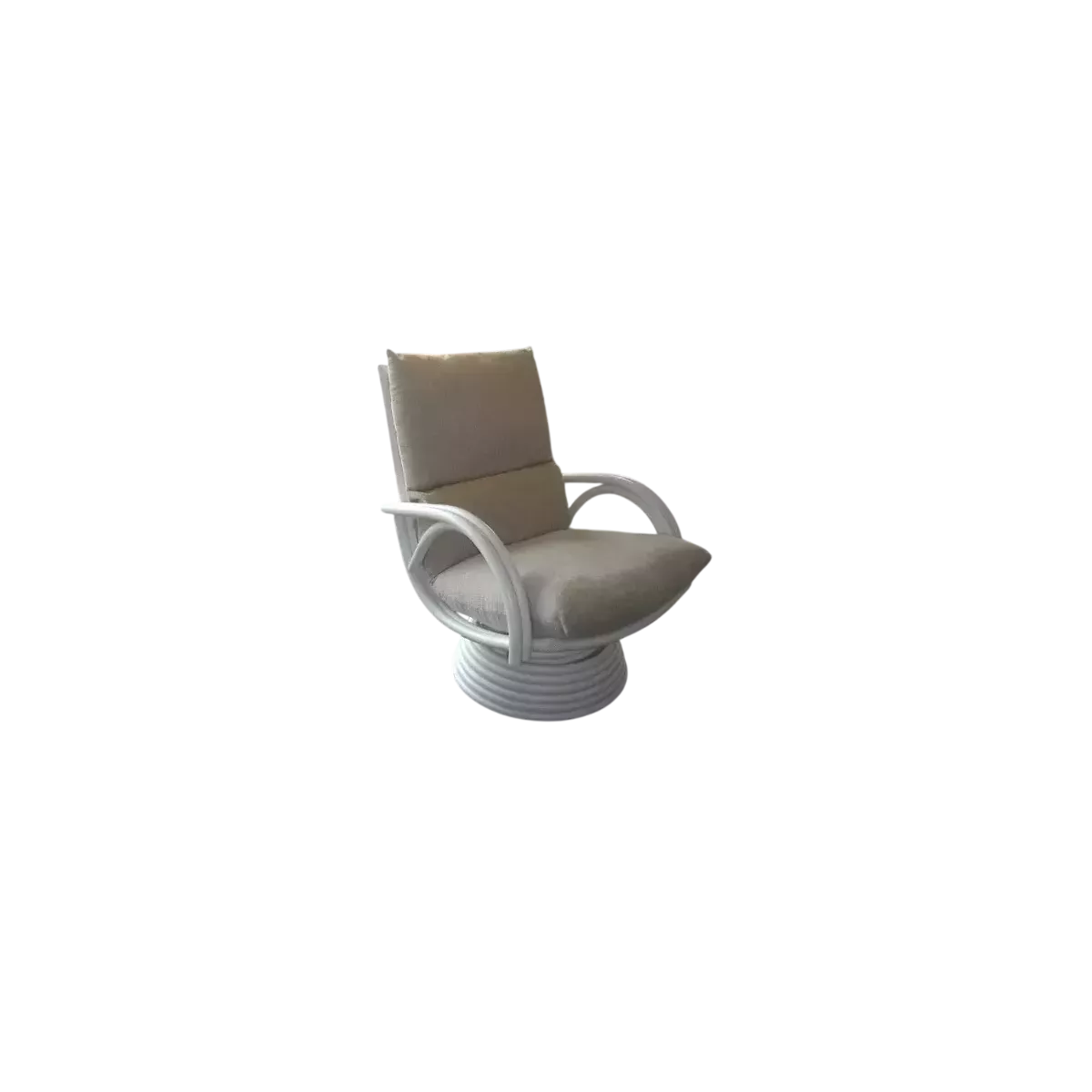 Fauteuil Pivotant  Leeds Blanc