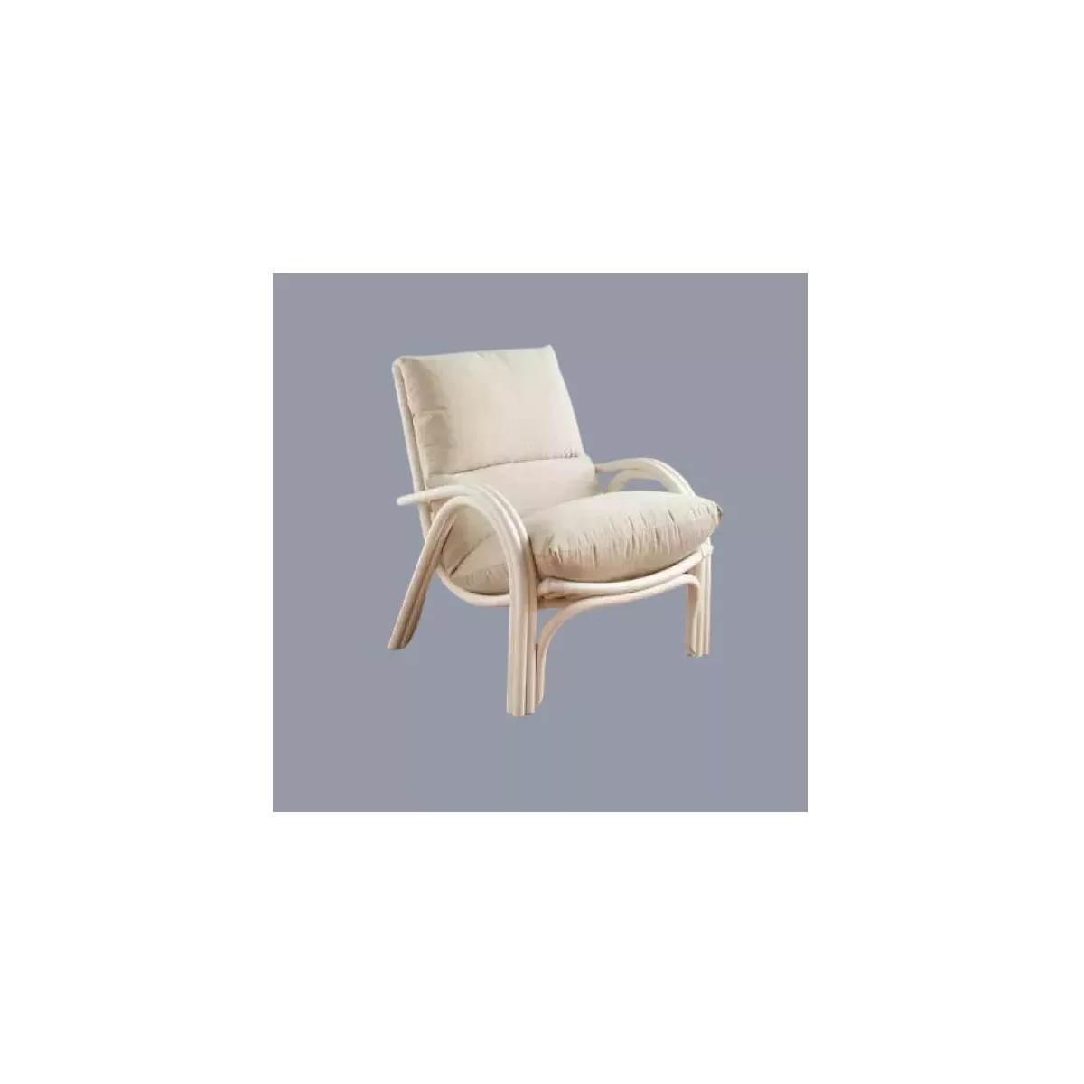 Fauteuil Fixe Leeds Ivoire