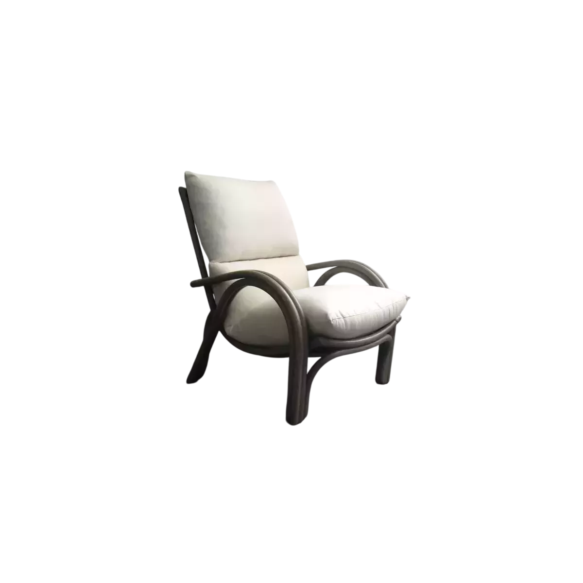 Fauteuil Fixe Leeds Gris