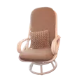 Fauteuil Relax Pivotant Blanc