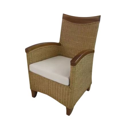 Fauteuil en rotin  en moelle de rotin
