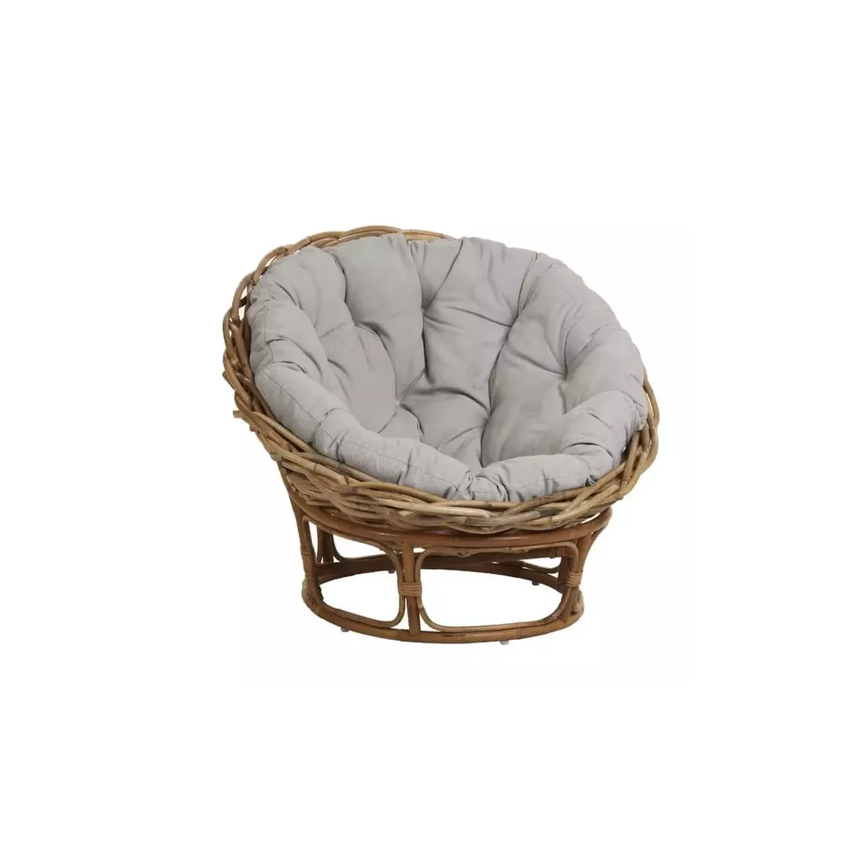 Fauteuil Loveuse Rotin naturel