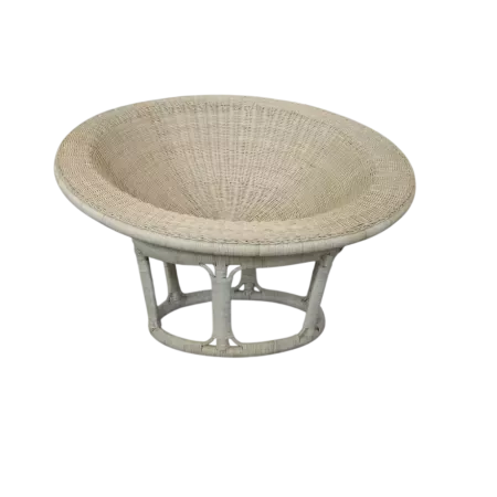 fauteuil loveuse en rotin naturel
