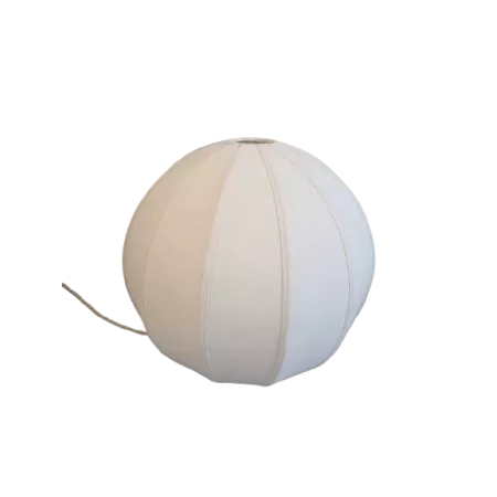 lampe tissu boom 38cm ecru flametluce